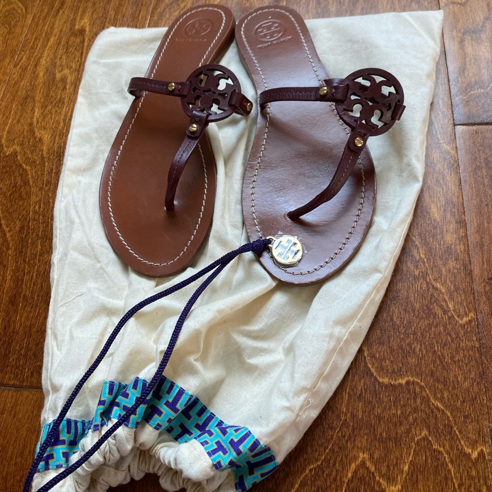 Tory Burch Leather Sandal Flip Flops